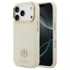 Guess Grained Strass Logo MagSafe tok iPhone 17 Pro készülékhez bézs