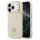 Guess Grained Strass Logo MagSafe tok iPhone 17 Pro készülékhez bézs