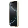 Guess Grained Strass Logo MagSafe tok iPhone 17 Pro készülékhez bézs