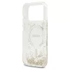Guess Resin Bottom Glitter MagSafe tok iPhone 17 Pro készülékhez arany