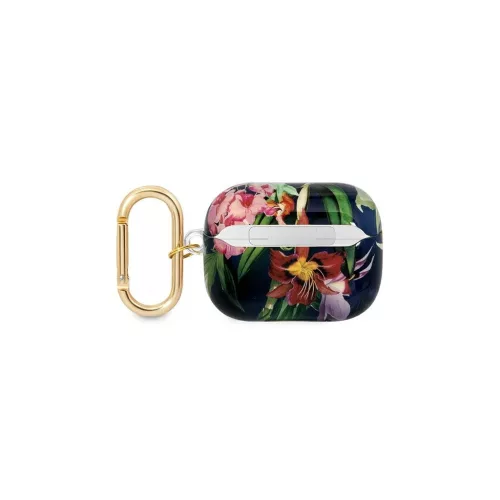 Guess GUAPHHFLB AirPods Pro készülékhez tok Flower Strap Collection kék