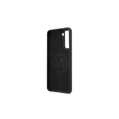 US Polo USHCS21MSLHRBK S21+ G996 készülékhez szilikon tok Silicone Logo fekete