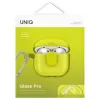 UNIQ Glase Pro tok AirPods 4 Lock készülékhez sárga