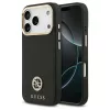 Guess Grained Strass Logo MagSafe tok iPhone 17 Pro készülékhez fekete