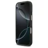 Guess Grained Strass Logo MagSafe tok iPhone 17 Pro készülékhez fekete