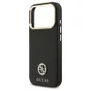 Guess Grained Strass Logo MagSafe tok iPhone 17 Pro készülékhez fekete
