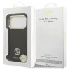 Guess Grained Strass Logo MagSafe tok iPhone 17 Pro készülékhez fekete