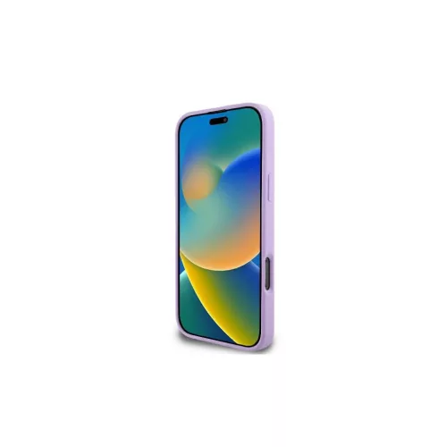 Guess GUHMP16XPSAPSMEU iPhone 16 Pro Max 6.9" készülékhez keménytok Saffiano Peony Classic Logo M lila