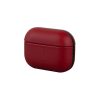 UNIQ Terra Case AirPods Pro készülékhez eredeti bőr tok piros