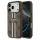 Guess 4G Printed Stripes MagSafe tok iPhone 17 Pro készülékhez barna