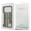 Guess 4G Printed Stripes MagSafe tok iPhone 17 Pro készülékhez barna