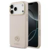 Guess Grained Strass Logo MagSafe tok iPhone 17 Pro Max készülékhez rózsaszín