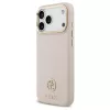 Guess Grained Strass Logo MagSafe tok iPhone 17 Pro Max készülékhez rózsaszín