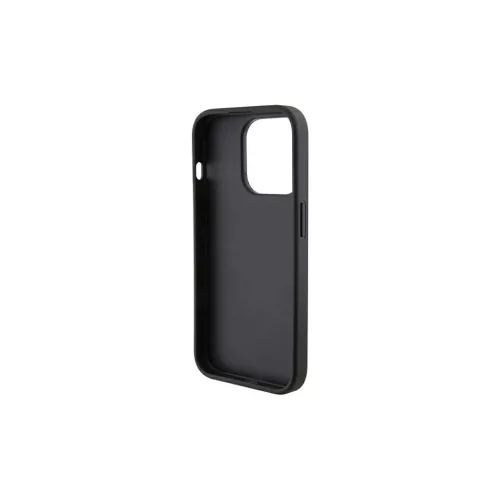 Ferrari FEHCP15XGSPSIK iPhone 15 Pro Max 6.7" készülékhez kemény tok Grip Stand Metal Logo fekete