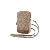 Guess kézitáska GUWBZPGCSPGW Zip GCube Bottom Stripe barna