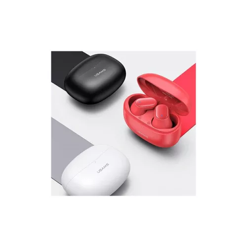 USAMS Bluetooth 5.1 TWS BH Series vezeték nélküli fülhallgatók fekete BHUBH01