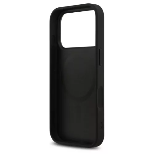 Guess 4G Printed Stripes MagSafe tok iPhone 17 Pro készülékhez fekete
