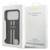 Guess 4G Printed Stripes MagSafe tok iPhone 17 Pro készülékhez fekete