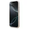 Tok Guess Grained Strass Logo MagSafe iPhone 17 Pro készülékhez rózsaszín