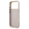 Tok Guess Grained Strass Logo MagSafe iPhone 17 Pro készülékhez rózsaszín