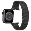 szíj PITAKA Carbon Fiber Retro Apple Watch 1/2/3/4/5/6/7/8/9/10/SE/Ultra/Ultra2 készülékhez fekete szürke