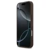 Guess 4G Printed Stripes MagSafe tok iPhone 17 Pro Max készülékhez barna