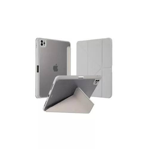 iPad Air 11 2024 készülékhez Smart Stand tok fehér