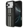 Guess 4G Printed Stripes MagSafe tok iPhone 17 Pro Max készülékhez fekete