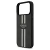 Guess 4G Printed Stripes MagSafe tok iPhone 17 Pro Max készülékhez fekete