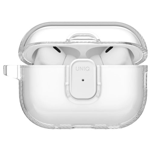 UNIQ Glase Pro AirPods Pro 3 készülékhez lock tok átlátszó
