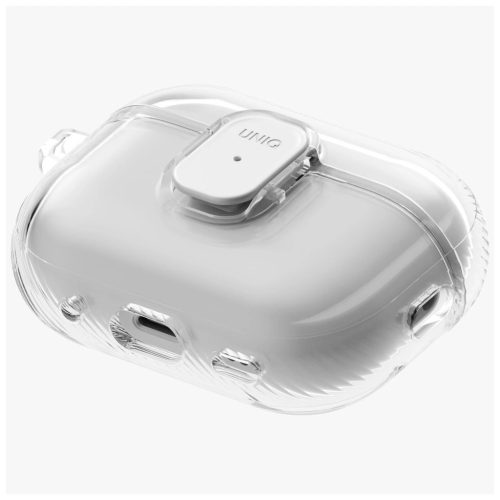UNIQ Glase Pro AirPods Pro 3 készülékhez lock tok átlátszó