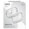 UNIQ Glase Pro AirPods Pro 3 készülékhez lock tok átlátszó