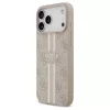 Guess 4G Printed Stripes MagSafe tok iPhone 17 Pro Max készülékhez rózsaszín