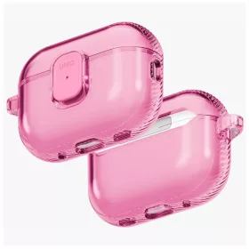   UNIQ Glase Pro Lock Case tok AirPods Pro 3 készülékhez, rózsaszín