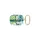 Guess GUAPHHFLN AirPods Pro készülékhez tok Flower Strap Collection zöld