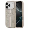 Case Guess tok 4G Printed Stripes MagSafe iPhone 17 Pro készülékhez rózsaszín