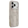 Case Guess tok 4G Printed Stripes MagSafe iPhone 17 Pro készülékhez rózsaszín