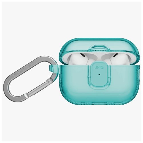 Tok UNIQ Glase Pro AirPods Pro 3 készülékhez Lock Case türkiz