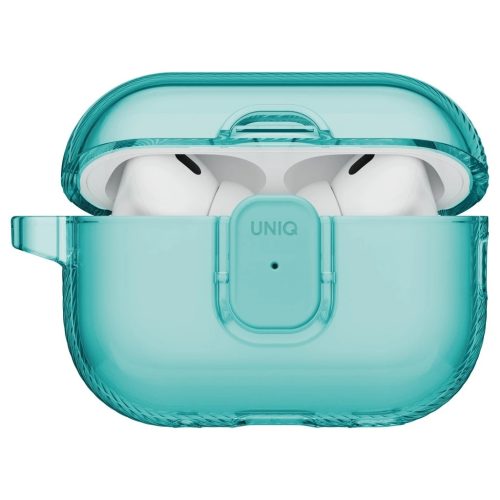 Tok UNIQ Glase Pro AirPods Pro 3 készülékhez Lock Case türkiz