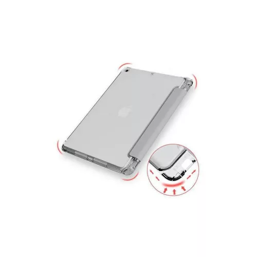 Mercury Clear hátlapi tok iPad Air 10.9 és iPad Air 11 (2024) készülékhez, szürke