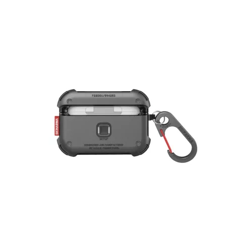 Skinarma Mecha AirPods Pro 2 készülékhez tok fegyveracél szürke
