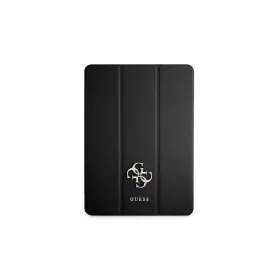   Guess GUIC12PUSASBK iPad 12,9 2021 készülékhez könyv tok fekete Saffiano Collection