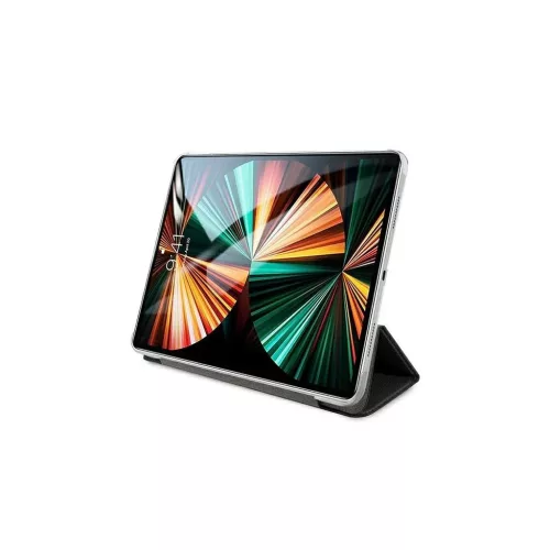 Guess GUIC12PUSASBK iPad 12,9 2021 készülékhez könyv tok fekete Saffiano Collection