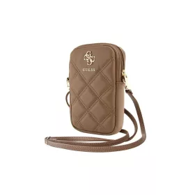 Guess táska GUWBZPSQSSGW Zip Quilted 4G barna