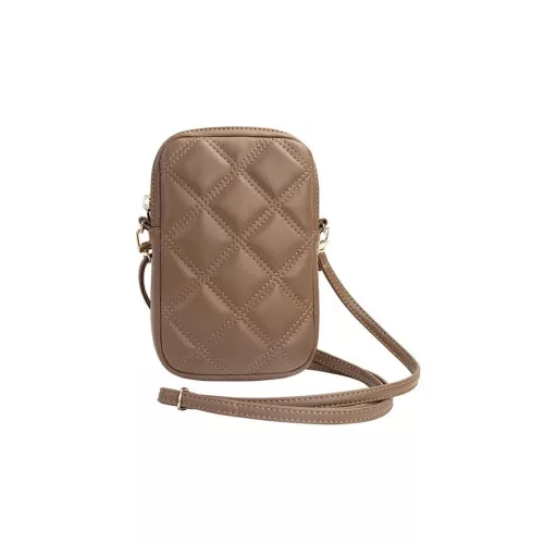 Guess táska GUWBZPSQSSGW Zip Quilted 4G barna