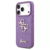 Guess Fixed Glitter Big 4G tok iPhone 17 Pro készülékhez lila