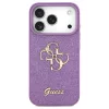 Guess Fixed Glitter Big 4G tok iPhone 17 Pro készülékhez lila