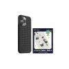 Pinit Dynamic + Tattoo PiniPhone 14 Pro Max 6.7 készülékhez tok csomag – minta 2, fekete