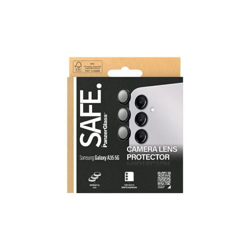 SAFE by PanzerGlass kijelzővédő Samsung Galaxy A35 5G készülékhez A356Hoops Camera fekete SAFE95688