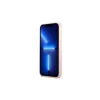 Guess Silicone Triangle kemény tok iPhone 13 mini 5,4" készülékhez, rózsaszín